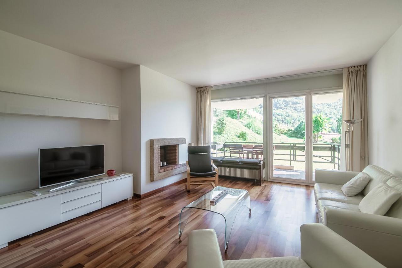 Cadro Garden By Quokka 360 - Flat With Garden View Apartment Lugano Ngoại thất bức ảnh