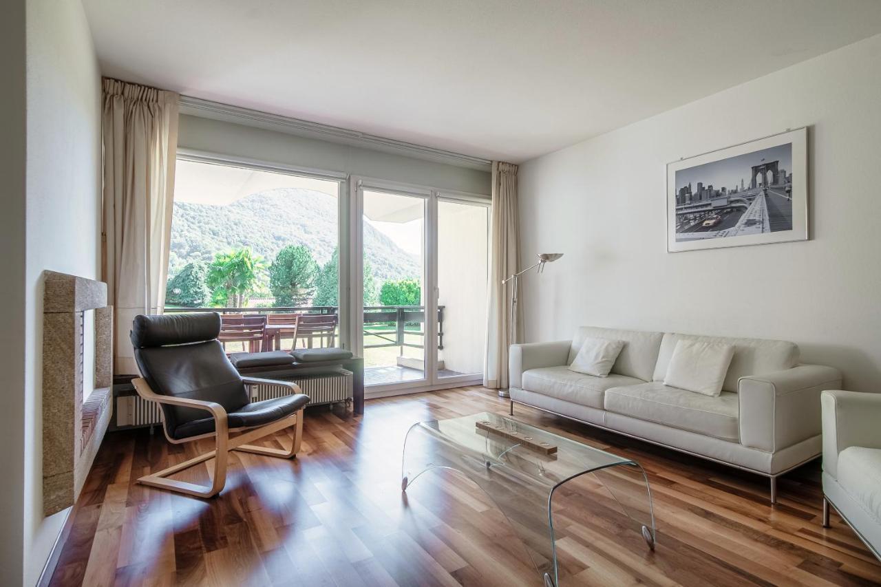 Cadro Garden By Quokka 360 - Flat With Garden View Apartment Lugano Ngoại thất bức ảnh