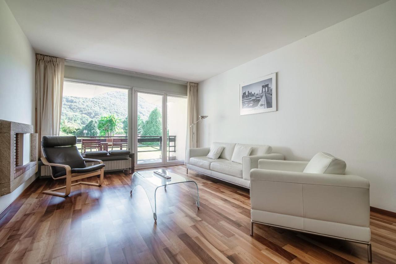 Cadro Garden By Quokka 360 - Flat With Garden View Apartment Lugano Ngoại thất bức ảnh